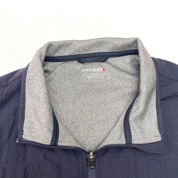 Untuckit Men's Tyrus Two Tone Pullover Size XL - Picture 5 of 5